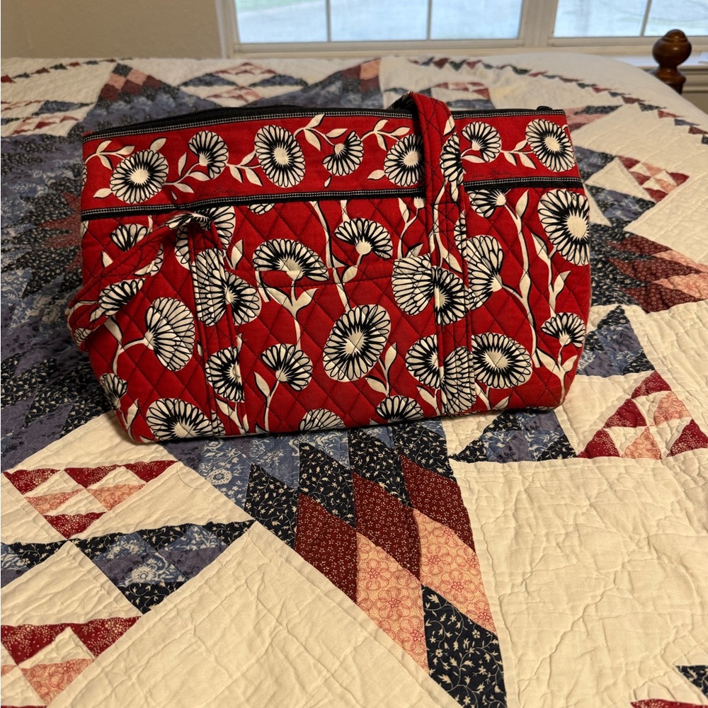 Vera Bradley Red Floral Women's Bag